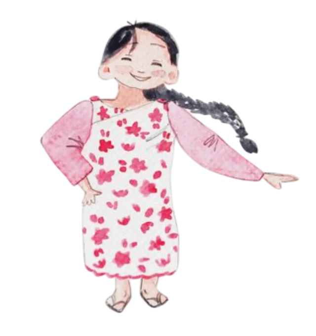 Happy child illustration